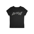 Baby Tee Icon Strass Black