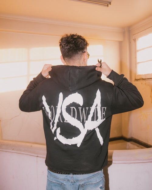 Black swang hoodie